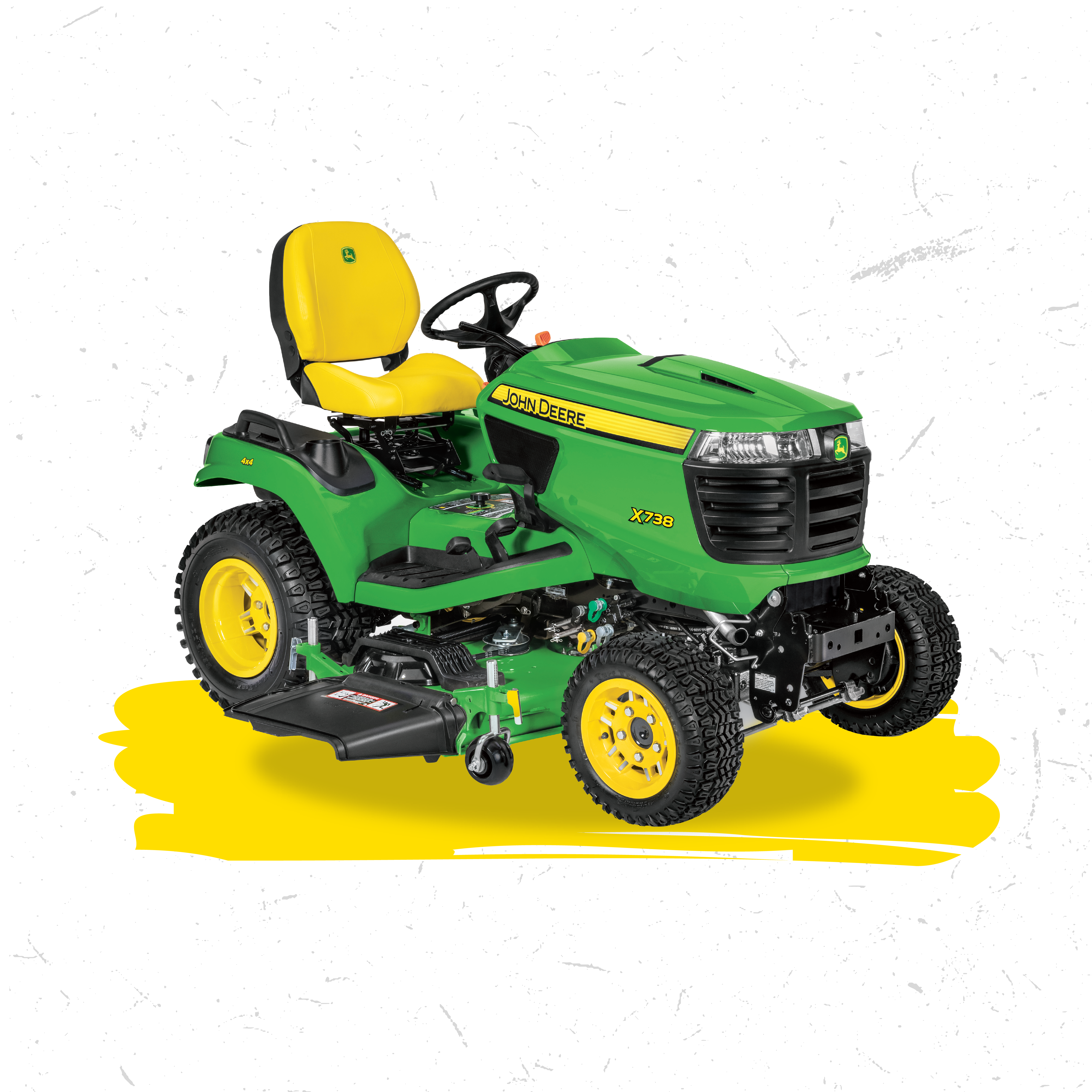 21st Century Equipment | John Deere X738 Lawn Mower | 1112172383